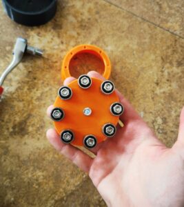 Prototyp przekładni falowej druk 3D