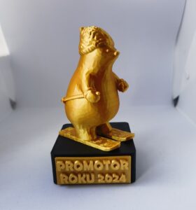 Statuetka dla promotora druk 3D