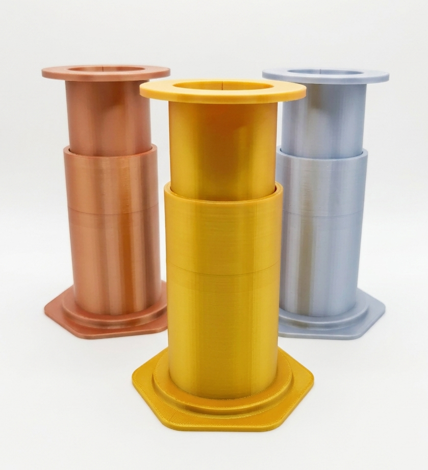 Puchary statuetki druk 3D mistrzostwa polski aeropress