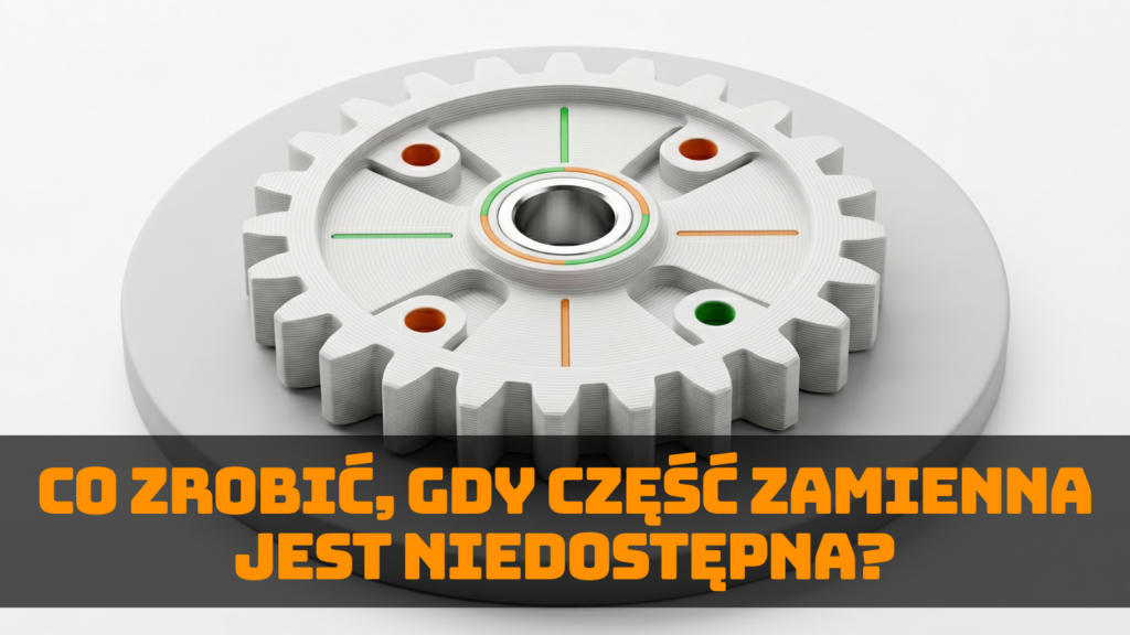 co zrobić gdy część zamienna jest niedostępna – druk 3D jako rozwiązanie