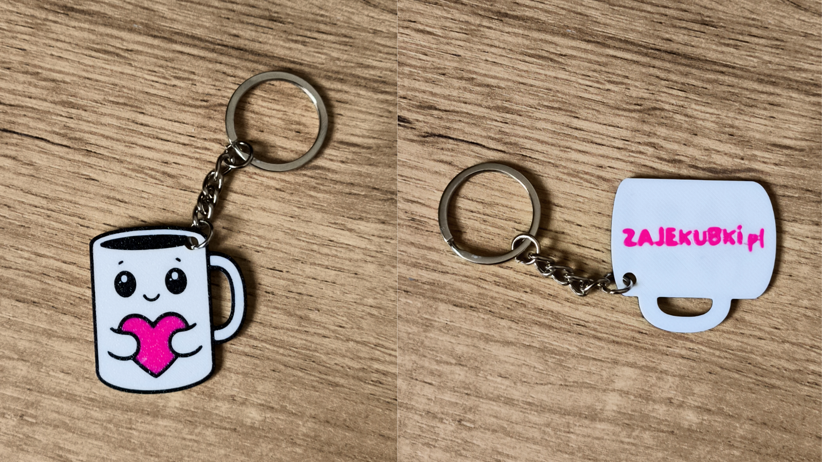 Brelok z logo na zamówienie