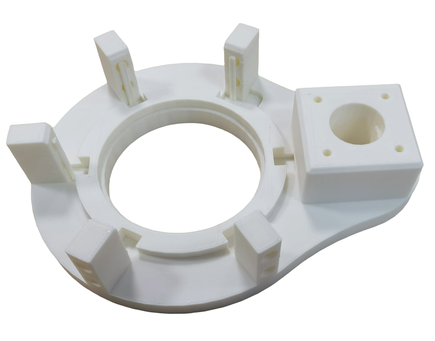 Techniczny prototyp uchwytu wykonany w druku 3D